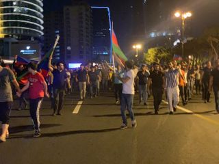 Marches in support of our Army were held in the regions and cities of Azerbaijan - PHOTO