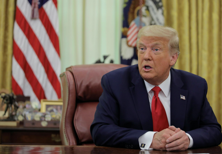 Trump has not ruled out sanctions on Chinese officials
