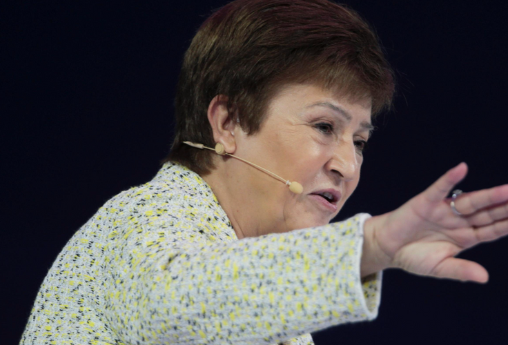 IMF chief warms global economy 'not out of the woods,' dangers lurk
