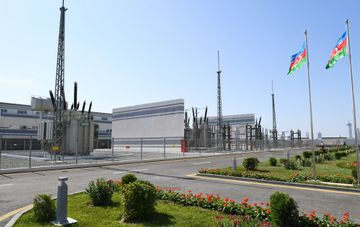 President Ilham Aliyev inaugurated Boyukshor substation