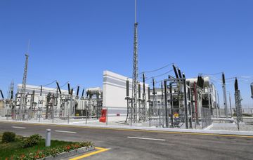 President Ilham Aliyev inaugurated Boyukshor substation