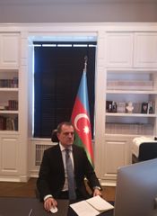Azerbaijani FM Jeyhun Bayramov attended NaM emergency video conference on Armenian provocation - UPDATED
