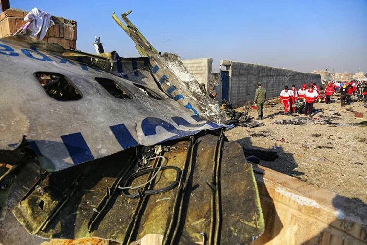 Iran sends crashed Ukrainian jet's black box to France