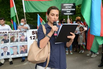 Protest rally held in Strasbourg against Armenia's occupant and aggressive policy - PHOTO
