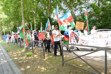 Protest rally held in Strasbourg against Armenia's occupant and aggressive policy - PHOTO
