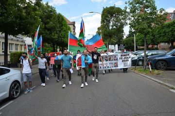 Protest rally held in Strasbourg against Armenia's occupant and aggressive policy - PHOTO
