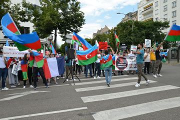 Protest rally held in Strasbourg against Armenia's occupant and aggressive policy - PHOTO