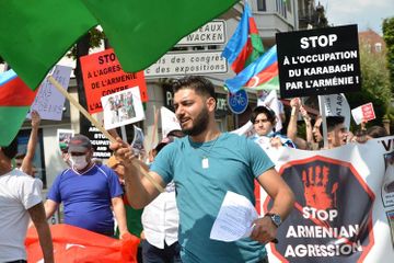 Protest rally held in Strasbourg against Armenia's occupant and aggressive policy - PHOTO