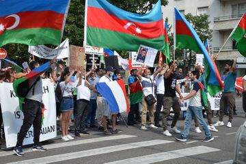 Protest rally held in Strasbourg against Armenia's occupant and aggressive policy - PHOTO