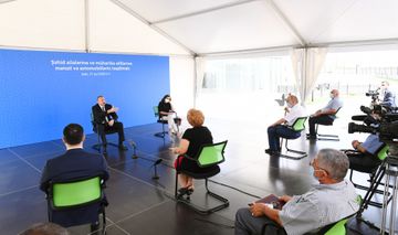 Ceremony to give out apartments and cars to families of martyrs and war disabled was held in Baku - PHOTO - UPDATED