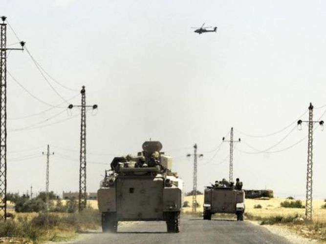 Egypt's army says it foiled 'terrorist' attack in northern Sinai