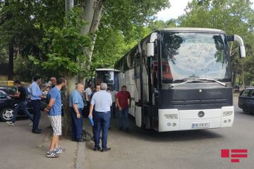 175 Azerbaijani citizens evacuated from Georgia sent from Tbilisi - PHOTO
