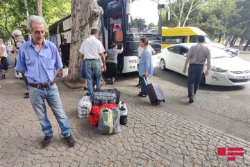 175 Azerbaijani citizens evacuated from Georgia sent from Tbilisi - PHOTO