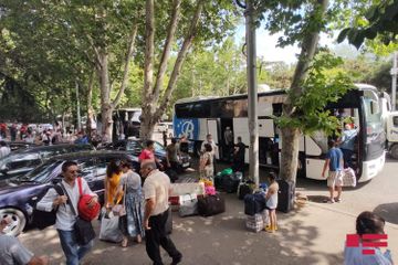 175 Azerbaijani citizens evacuated from Georgia sent from Tbilisi - PHOTO