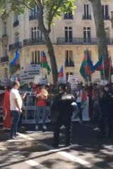 Protest rally held in front of Armenia’s embassy in Paris - PHOTOSESSION