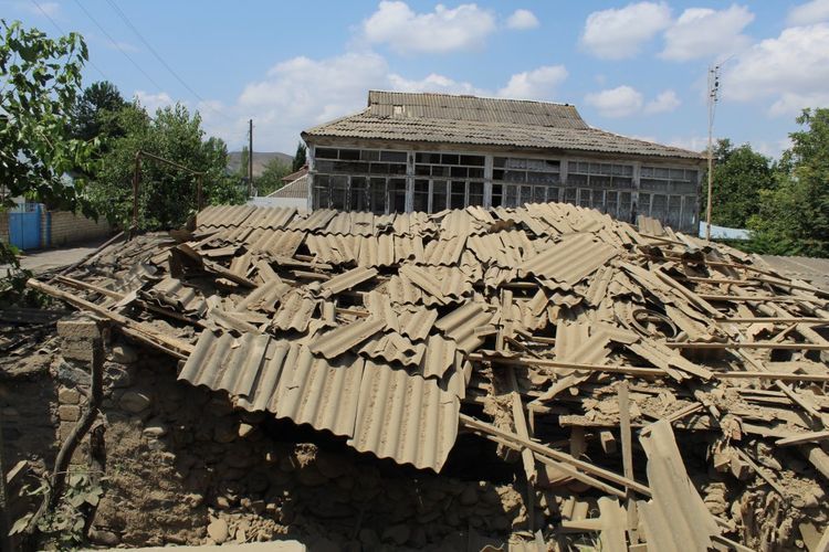 Damage caused by Armenia's shelling to villages of Tovuz and civilians being evaluated - PHOTO