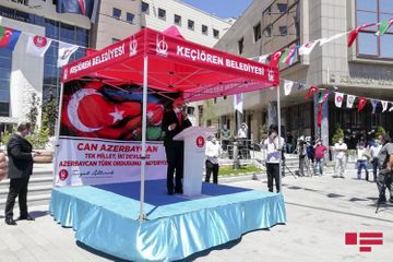 Campaigns held in Turkey in order to support Azerbaijan continue - PHOTO