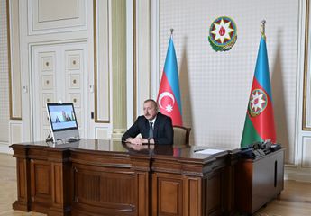Azerbaijani President receives in a video format Emin Amrullayev on his appointment as Minister of Education