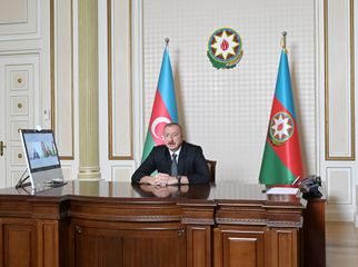 Azerbaijani President receives in a video format Emin Amrullayev on his appointment as Minister of Education