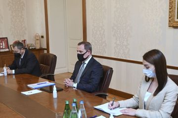 Azerbaijani FM receives Iran’s ambassador Javad Jahangirzade on occasion of expiry of his diplomatic tenure