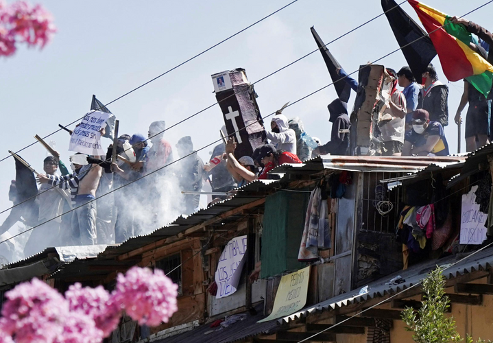Bolivian prison inmates riot over coronavirus exposure