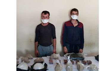 Azerbaijani SBS prevents smuggling of 25 kg of drugs from Iran 