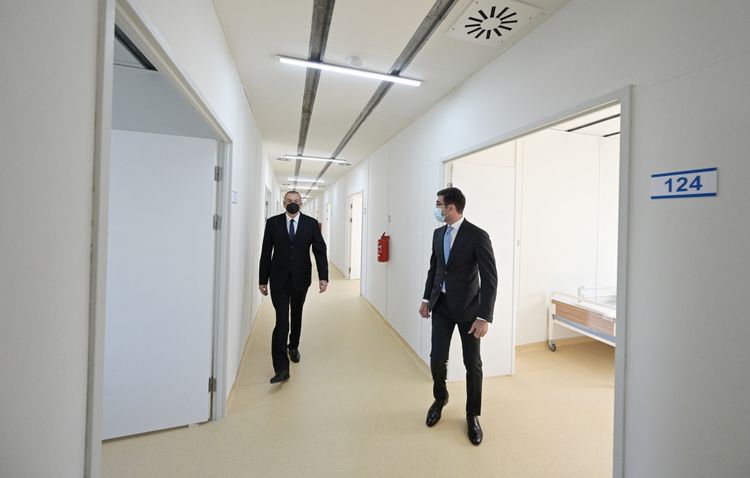 Modular hospital for treatment of coronavirus patients opened in Gobustan