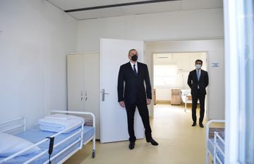 Modular hospital for treatment of coronavirus patients opened in Gobustan