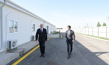 Modular hospital for treatment of coronavirus patients opened in Gobustan