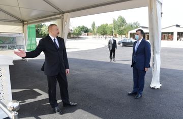 Azerbaijani President attended groundbreaking ceremony for “DOST Evi” Creative, Exhibition and Sales Center in Ismayilli