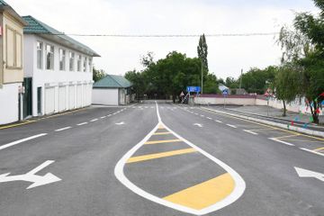 President Ilham Aliyev attended opening of newly renovated Amirvan-Vandam highway - UPDATED