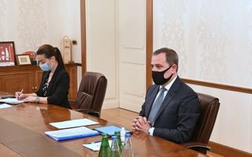 Jeyhun Bayramov briefed US ambassador on Armenia’s last military provocation