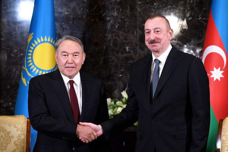 President Ilham Aliyev phoned first President of Kazakhstan Nursultan Nazarbayev