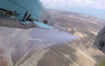 Azerbaijan Air Force aircraft conducted live-fire flight-tactical exercises - VIDEO