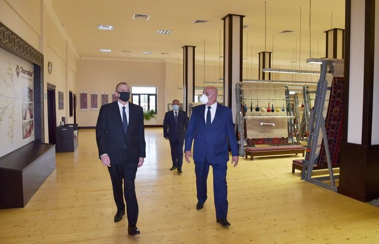 President Ilham Aliyev attended inauguration of Tartar branch of “Azerkhalcha” OJSC