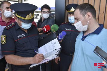 Baku Police starts raids against people not wearing mask - UPDATED - PHOTOSESSION