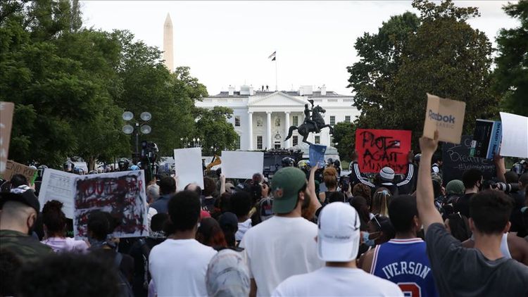 Trump denies he hid in White House bunker amid protests