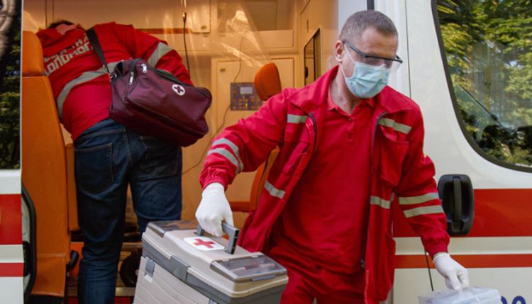 Ukraine reports record high number of daily coronavirus cases
