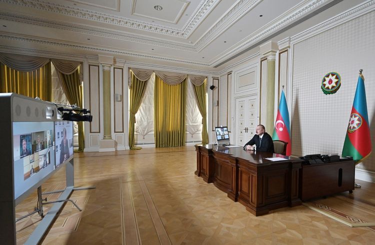 Azerbaijani President: "Through the World Health Organization, we will support 15 most needy countries"