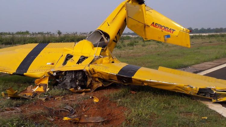 Two killed as American-origin trainer aircraft crashes in India