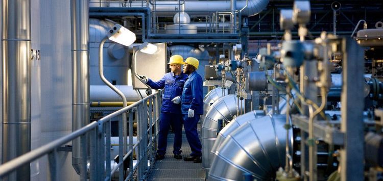 German industrial production down nearly 18% in April