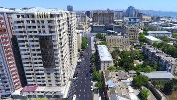 New road junction being created on Yusif Safarov street of Baku