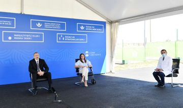3 modular hospitals inaugurated with participation of President Ilham Aliyev and first lady Mehriban Aliyeva 