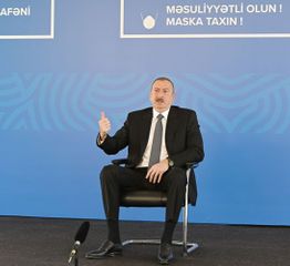 3 modular hospitals inaugurated with participation of President Ilham Aliyev and first lady Mehriban Aliyeva 