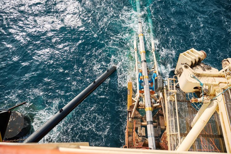 Construction of offshore section of TAP gas pipeline completed