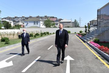 President Ilham Aliyev inaugurated Ahmadli substation owned by AzerEnergy in Khatai district, Baku - UPDATED