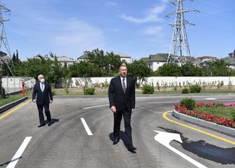 President Ilham Aliyev inaugurated Ahmadli substation owned by AzerEnergy in Khatai district, Baku - UPDATED