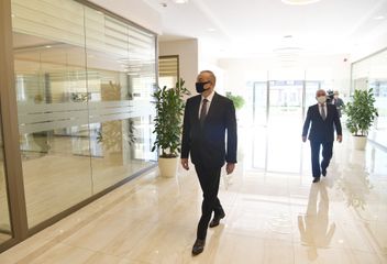 President Ilham Aliyev inaugurated Ahmadli substation owned by AzerEnergy in Khatai district, Baku - UPDATED