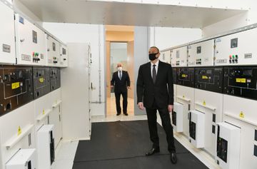 President Ilham Aliyev inaugurated Ahmadli substation owned by AzerEnergy in Khatai district, Baku - UPDATED