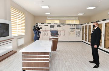 President Ilham Aliyev inaugurated Ahmadli substation owned by AzerEnergy in Khatai district, Baku - UPDATED